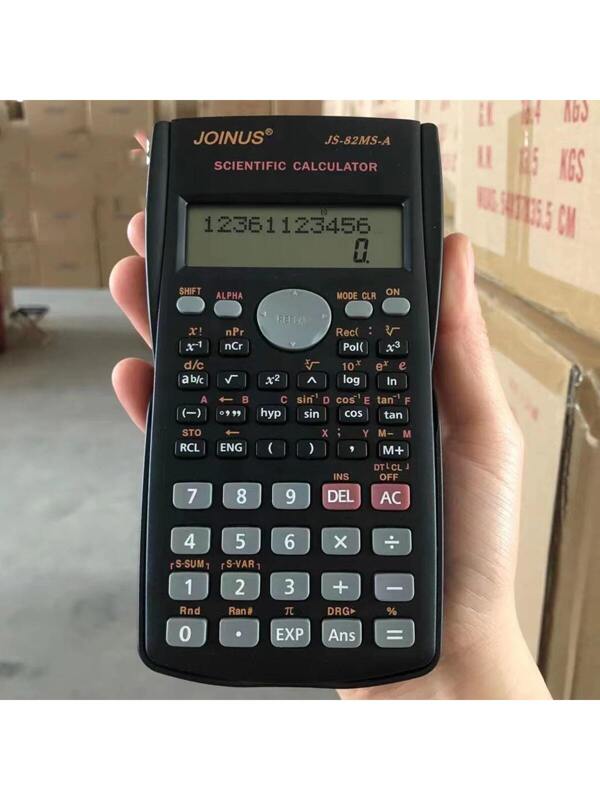 Portable Calculator, 1pc, Suitable For Students, Exams And Office Use Multicolor