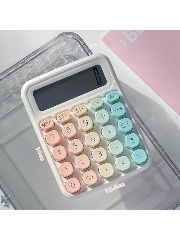 Big Screen Keys Calculators Financial Accounting Special For Students Back To School Gift one-size